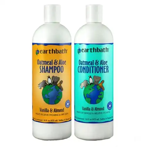 Earthbath Oatmeal & Aloe Dog Shampoo and Conditioner