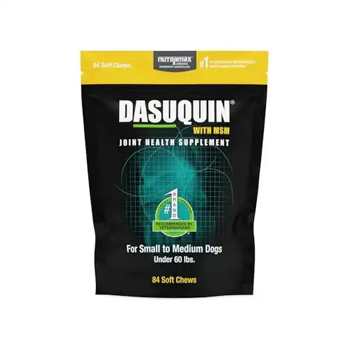 Nutramax Laboratories Dasuquin with MSM Joint Health Supplement, 84 Soft Chews