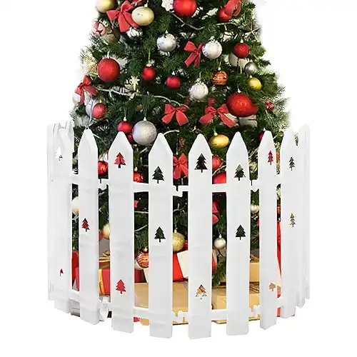 16" Christmas Tree Fence for Dogs